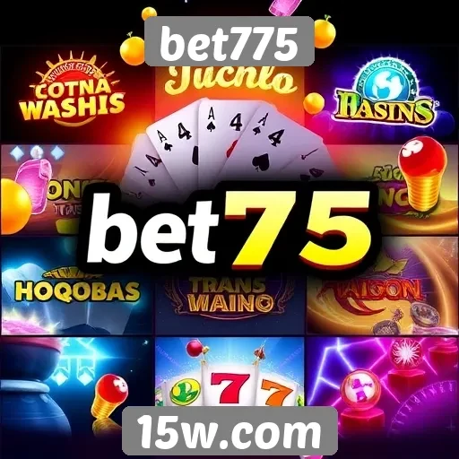 bet775 oferece ampla variedade de jogos de cassino