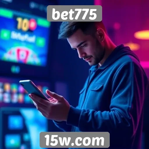 Experiência do usuário no Bet775 em dispositivos móveis