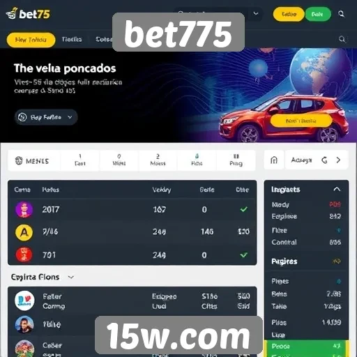 Interface do usuário e experiência de navegação no bet775